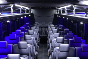 Jersey City Charter Bus Interior
