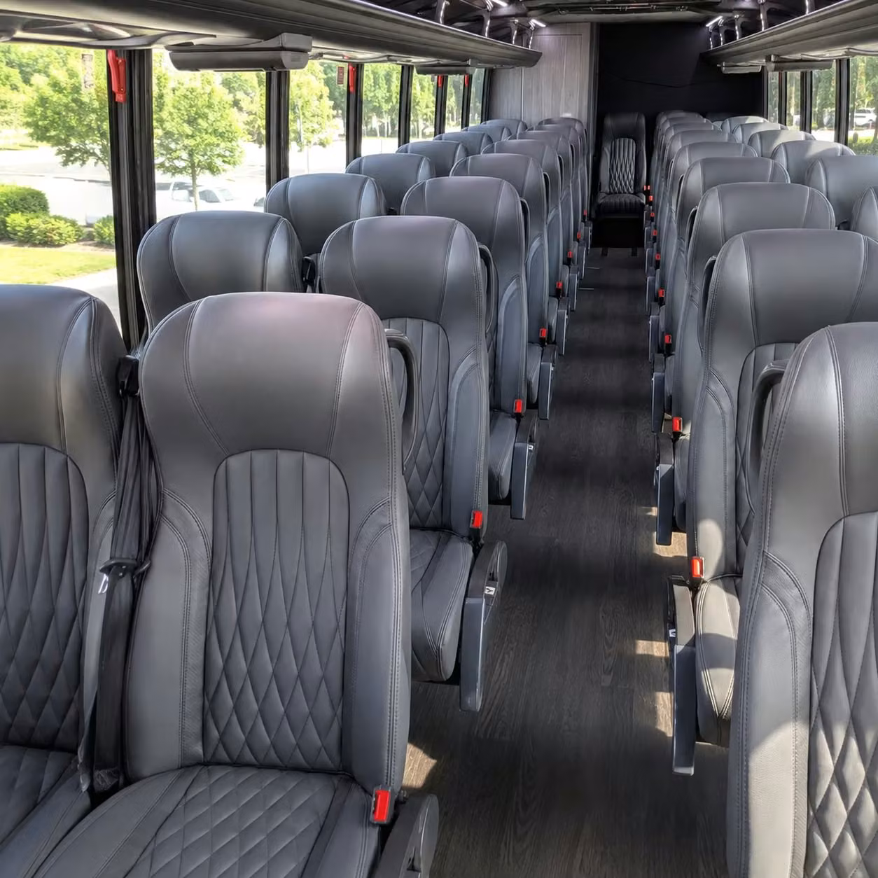 30 passenger minibus interior