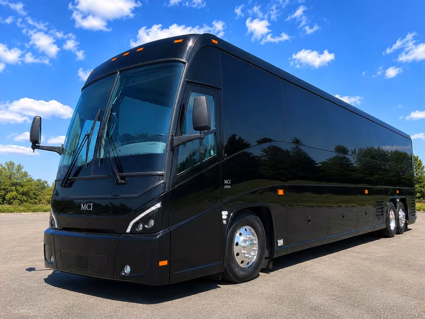 56 passenger charter bus
