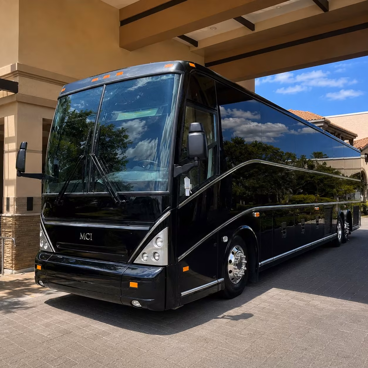 charter bus shuttles for jersey city corporate events and convention groups