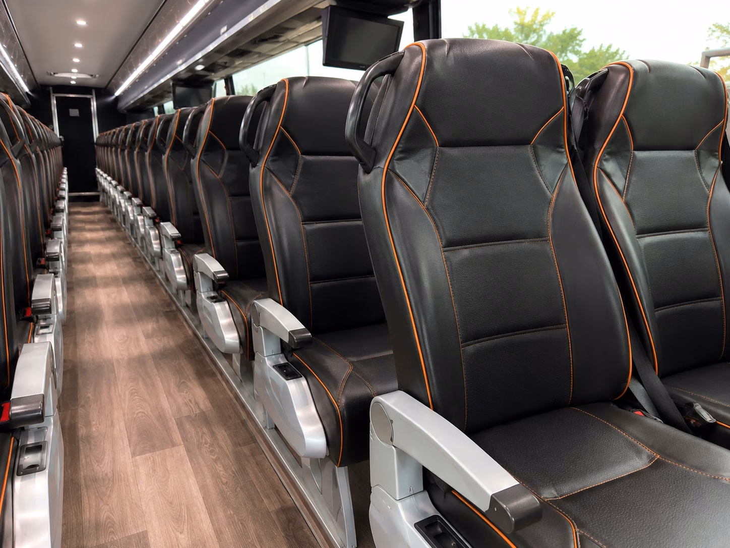 cross the hudson in style with charter buses for corporate events at liberty state park