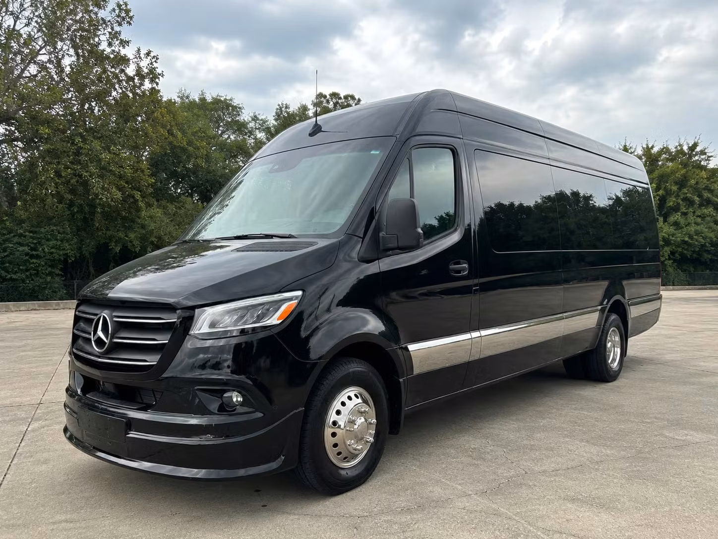 sprinter van with driver